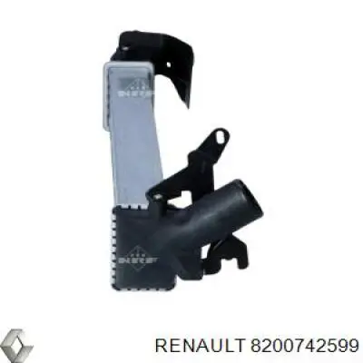 Chłodnica intercoolera Renault (RVI) 8200742599 cena, od 145,24 USD