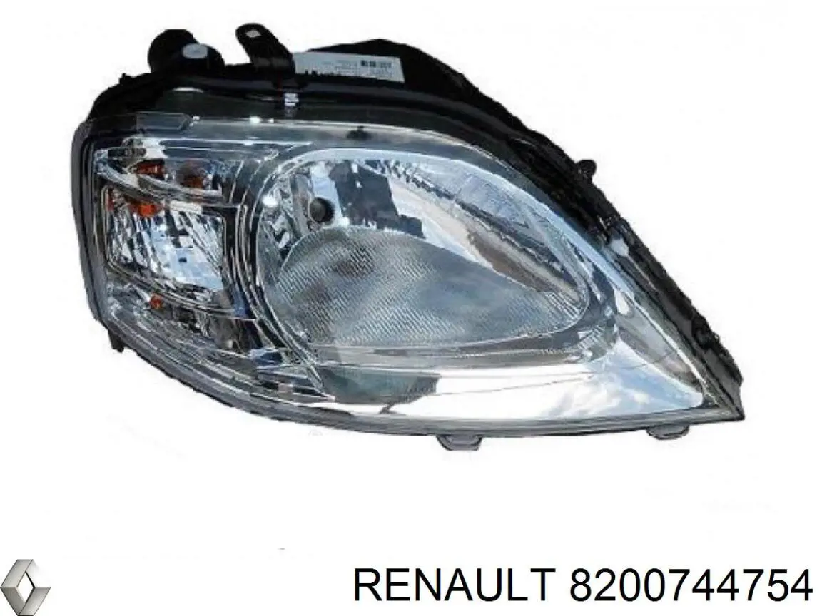 Do koszyka 8200744754 Renault (RVI) Reflektor prawy