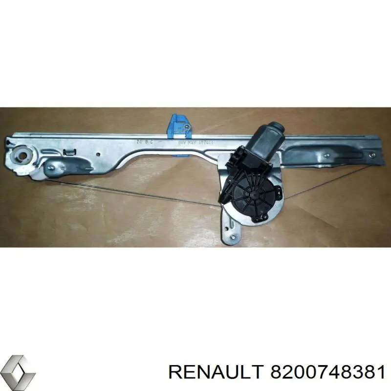 Do koszyka 8200748381 Renault (RVI) Mechanizm podnoszenia szyby drzwi przednich lewych