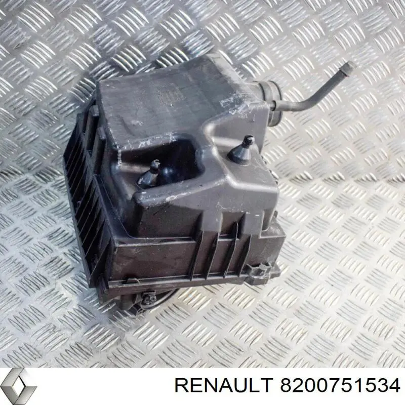 Do koszyka 8200751534 Renault (RVI) Obudowa filtra powietrza