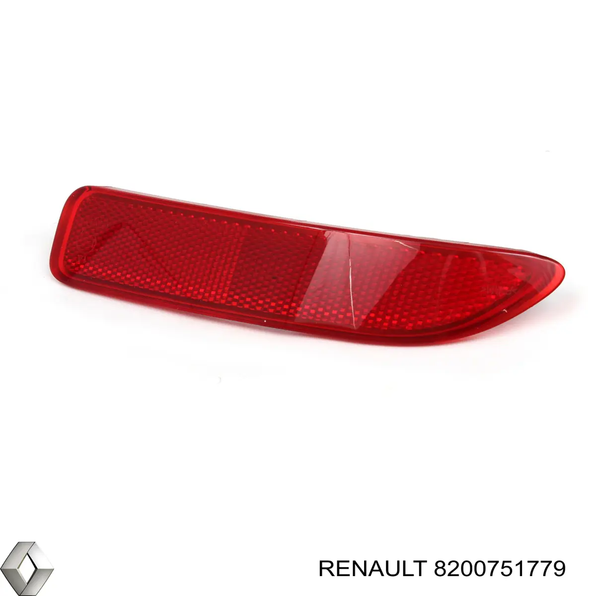 8200751779 Renault (RVI) Lampa odblaskowa zderzaka tylnego lewa