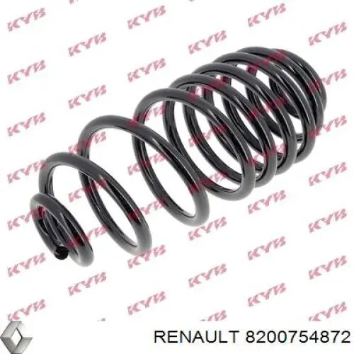 8200754872 Renault (RVI) Sprężyna tylna