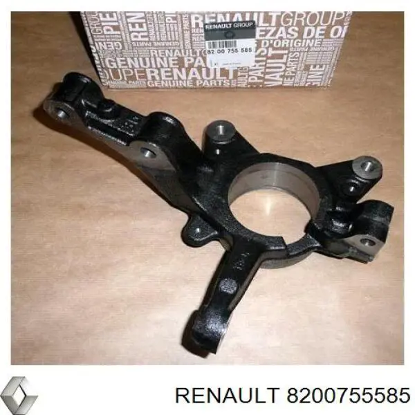 Do koszyka 8200755585 Renault (RVI) Czop (zwrotnica) przedni lewy