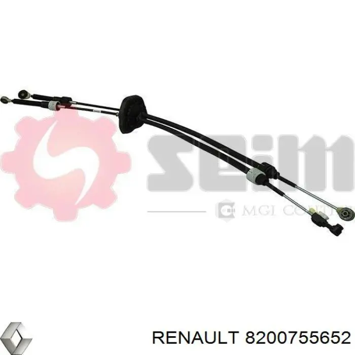 Linka dźwigni zmiany biegów podwójna Renault (RVI) 8200755652 cena, od 112,42 USD