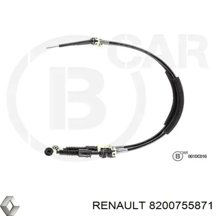 Linka dźwigni zmiany biegów podwójna Renault (RVI) 8200755871 cena, od 95,34 USD
