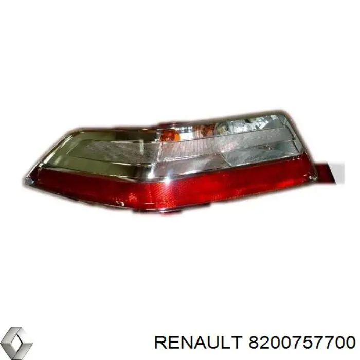 8200757700 Renault (RVI) Lampa zespolona tylna prawa