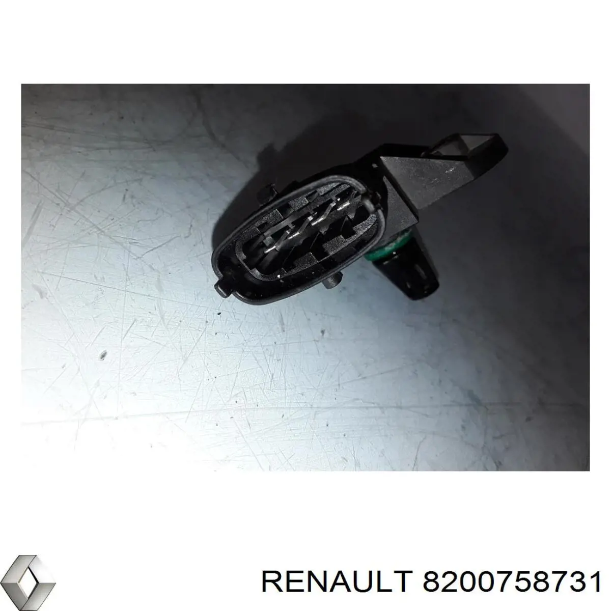 Czujnik ciśnienia w kolektorze ssącym, MAP 8200758731 Renault (RVI)