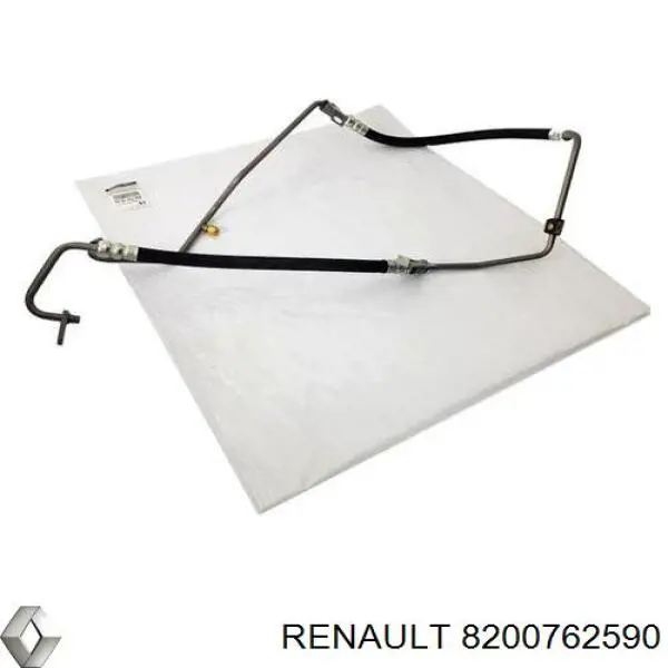 Przewód hydraulicznego układu wspomagania wysokiego ciśnienia, od pompy do maglownicy (mechanizmu) Renault (RVI) 8200762590 cena, od 108,48 USD
