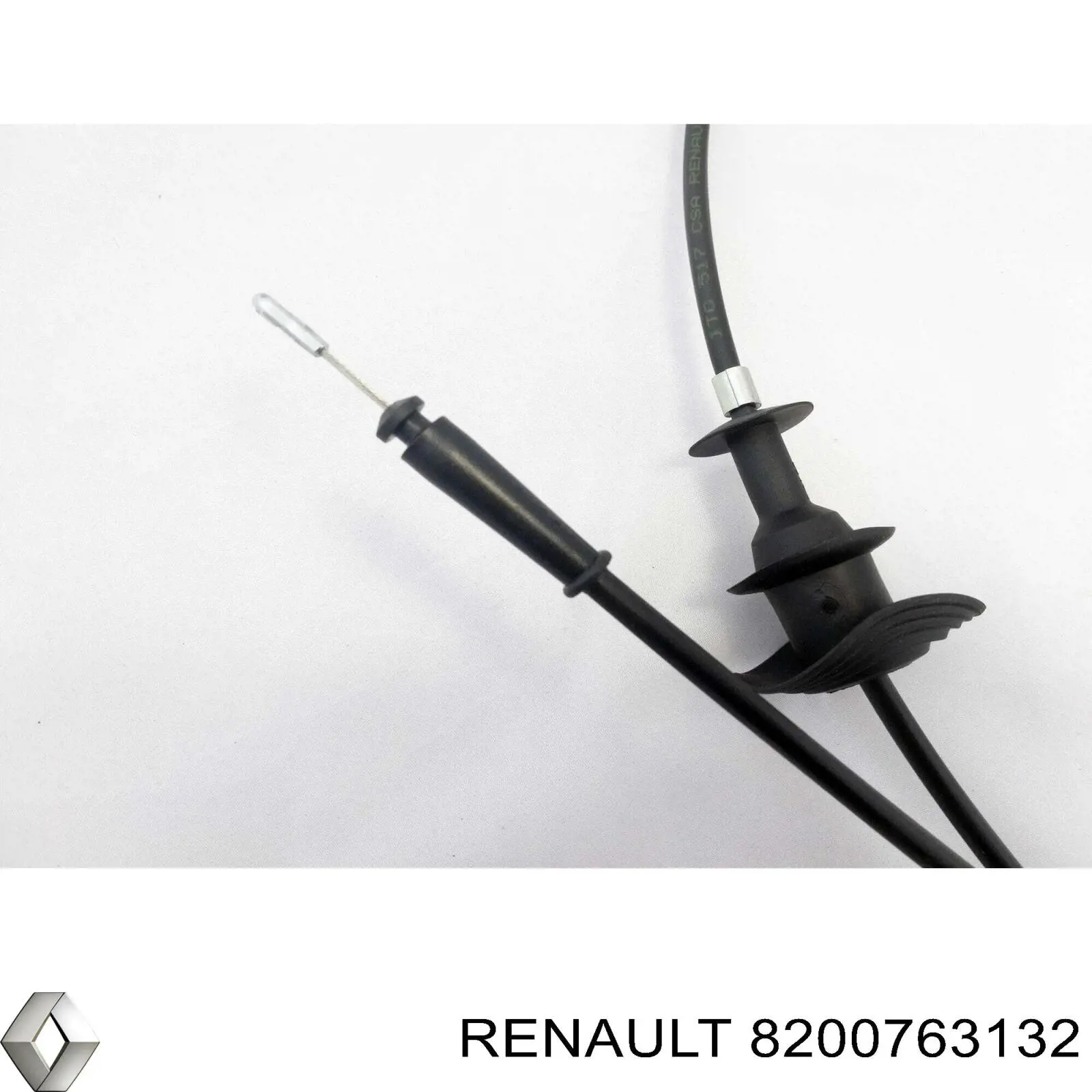 Do koszyka 8200763132 Renault (RVI) Linka otwierania maski