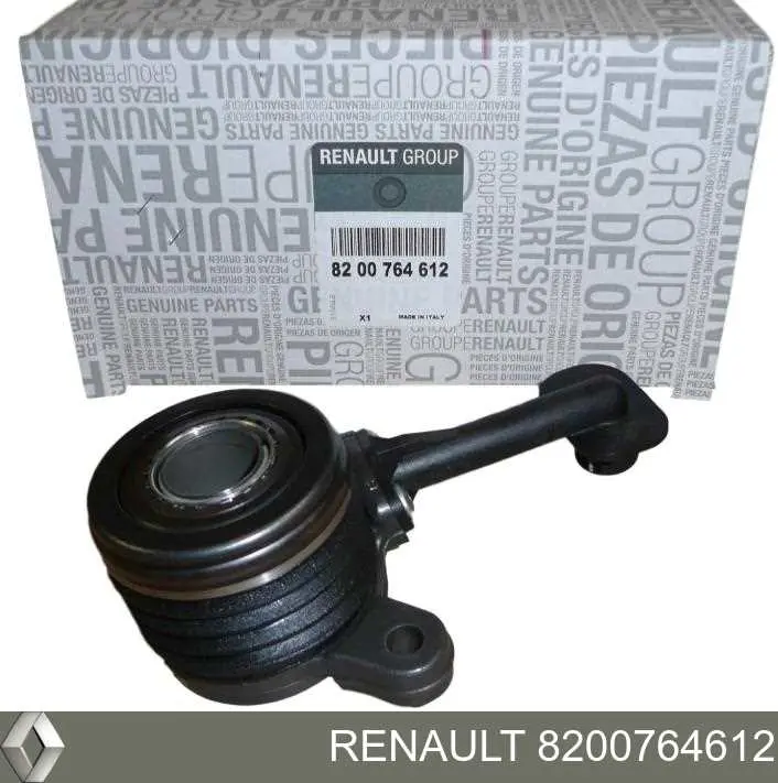 8200764612 Renault (RVI) Cylinder roboczy sprzęgła (wysprzęglik) w komplecie z łożyskiem wyciskowym