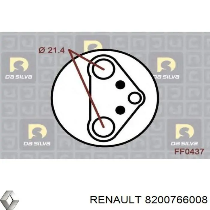 Osuszacz klimatyzacji Renault (RVI) 8200766008 cena, od 46,54 USD