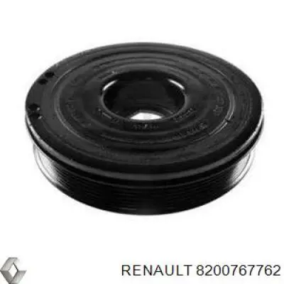 Koło pasowe wału korbowego 8200767762 Renault (RVI)