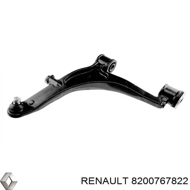 Wahacz zawieszenia przedniego dolny lewy Renault (RVI) 8200767822 cena, od 95,34 USD