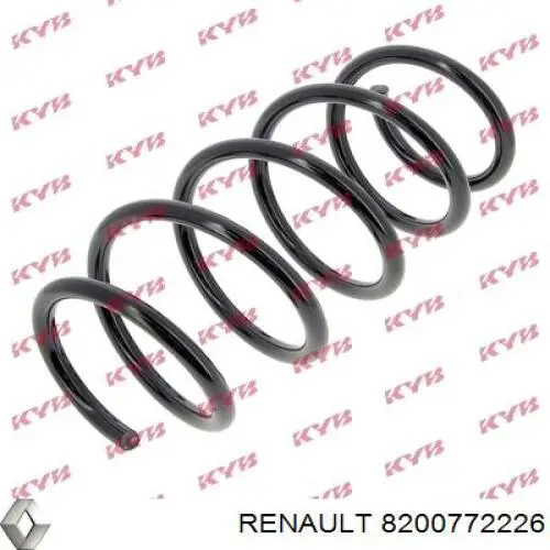 8200772226 Renault (RVI) Sprężyna przednia