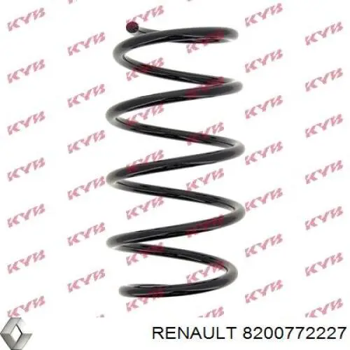 8200772227 Renault (RVI) Sprężyna przednia