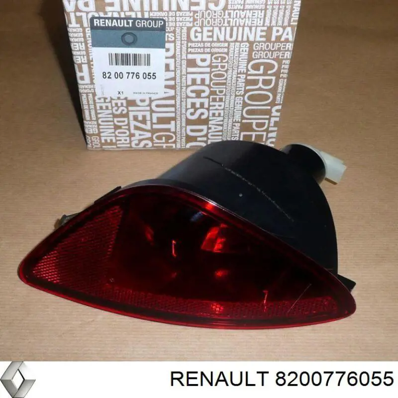 Do koszyka 8200776055 Renault (RVI) Lampa zespolona zderzaka tylnego lewa