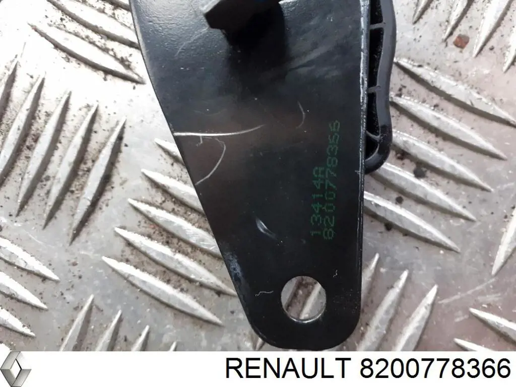 Klamka drzwi tylnych (skrzydłowych) lewa wewnętrzna Renault (RVI) 8200778366 cena, od 44,69 USD