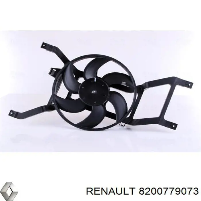 Wentylator elektryczny układu chłodzenia kompletny (silnik+wirnik) Renault (RVI) 8200779073 cena, od 79,21 USD