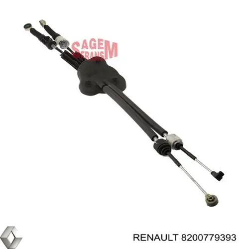 8200779393 Renault (RVI) Linka dźwigni zmiany biegów podwójna