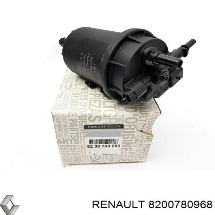 Do koszyka 8200780968 Renault (RVI) Obudowa filtra paliwa