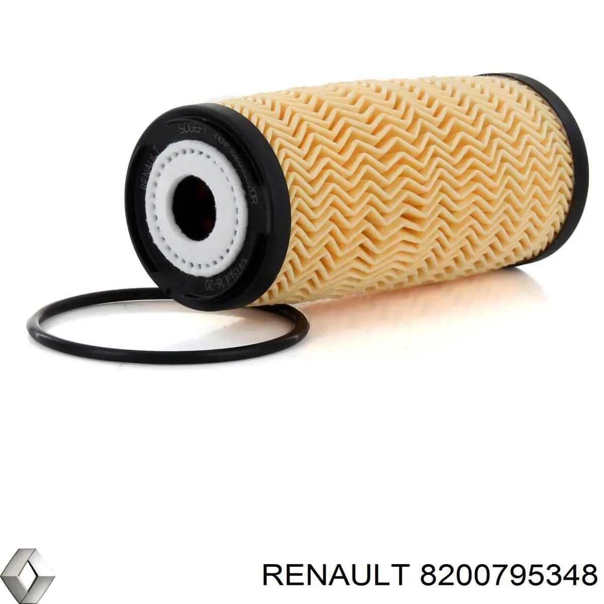 Do koszyka 8200795348 Renault (RVI) Filtr powietrza