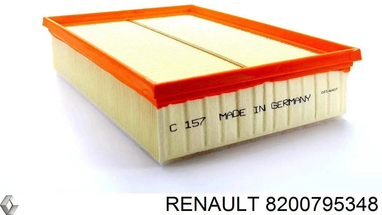 Filtr powietrza Renault (RVI) 8200795348 cena, od 11,34 USD