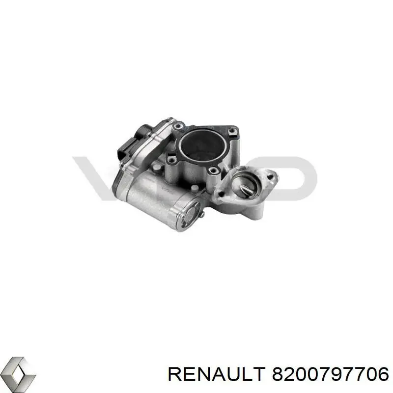 Do koszyka 8200797706 Renault (RVI) Zawór recyrkulacji spalin EGR