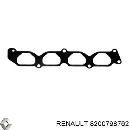 Do koszyka 8200798762 Renault (RVI) Uszczelka kolektora ssącego