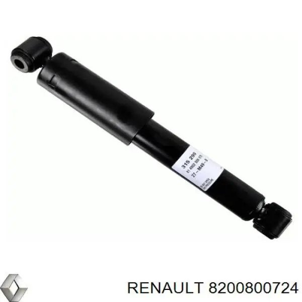 Do koszyka 8200800724 Renault (RVI) Amortyzator tylny