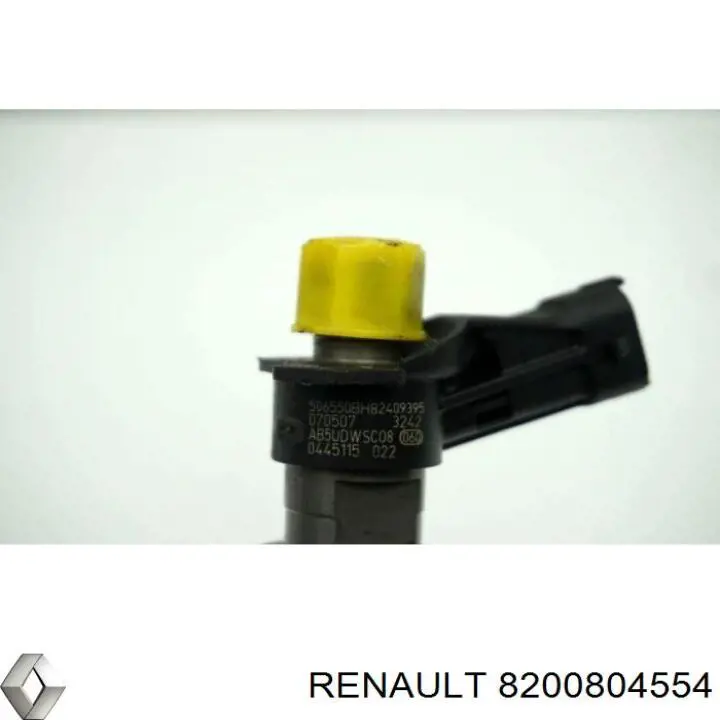 Do koszyka 8200804554 Renault (RVI) Wtryskiwacz paliwa