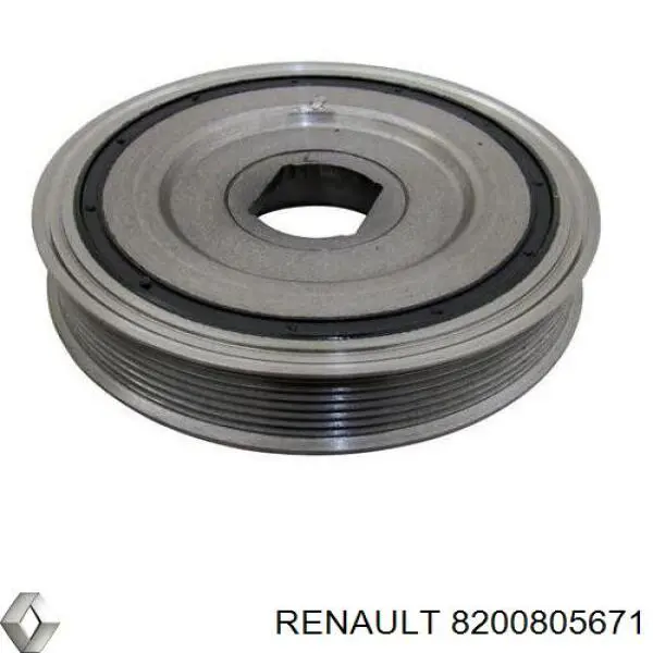 Koło pasowe wału korbowego Renault (RVI) 8200805671 cena, od 125,26 USD