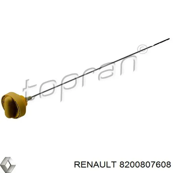 Do koszyka 8200807608 Renault (RVI) Korek wlewu oleju