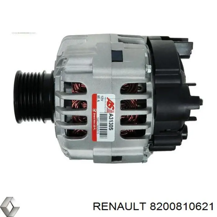 Alternator 8200810621 Renault (RVI)