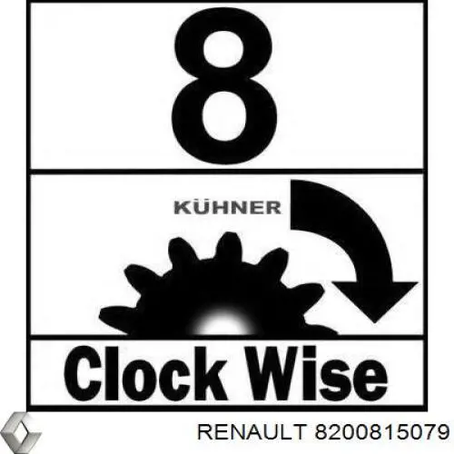 Do koszyka 8200815079 Renault (RVI) Rozrusznik