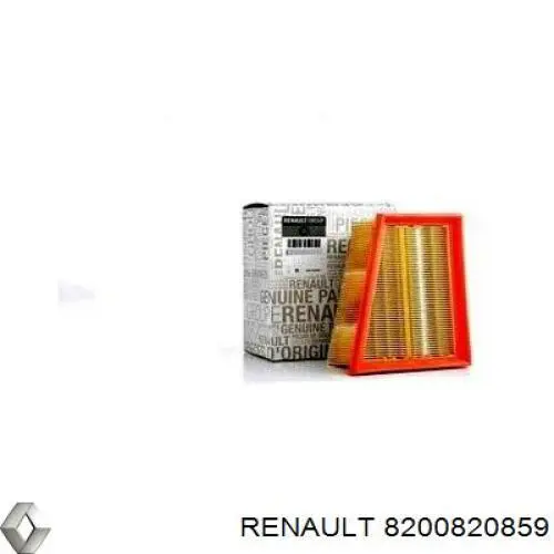 Do koszyka 8200820859 Renault (RVI) Filtr powietrza