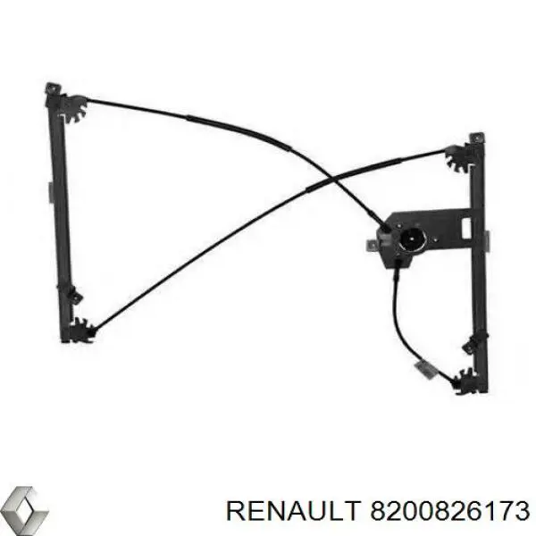 Mechanizm podnoszenia szyby drzwi przednich prawych Renault (RVI) 8200826173 cena, od 46,82 USD