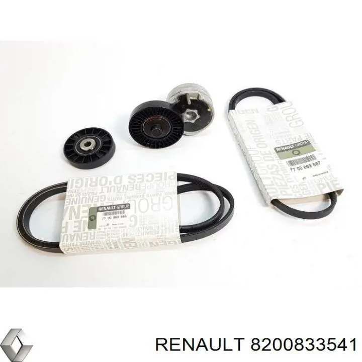 Pas napędowy mechanizmów 8200833541 Renault (RVI)