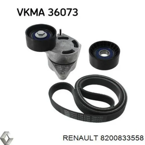 8200833558 Renault (RVI) Pas napędowy mechanizmów