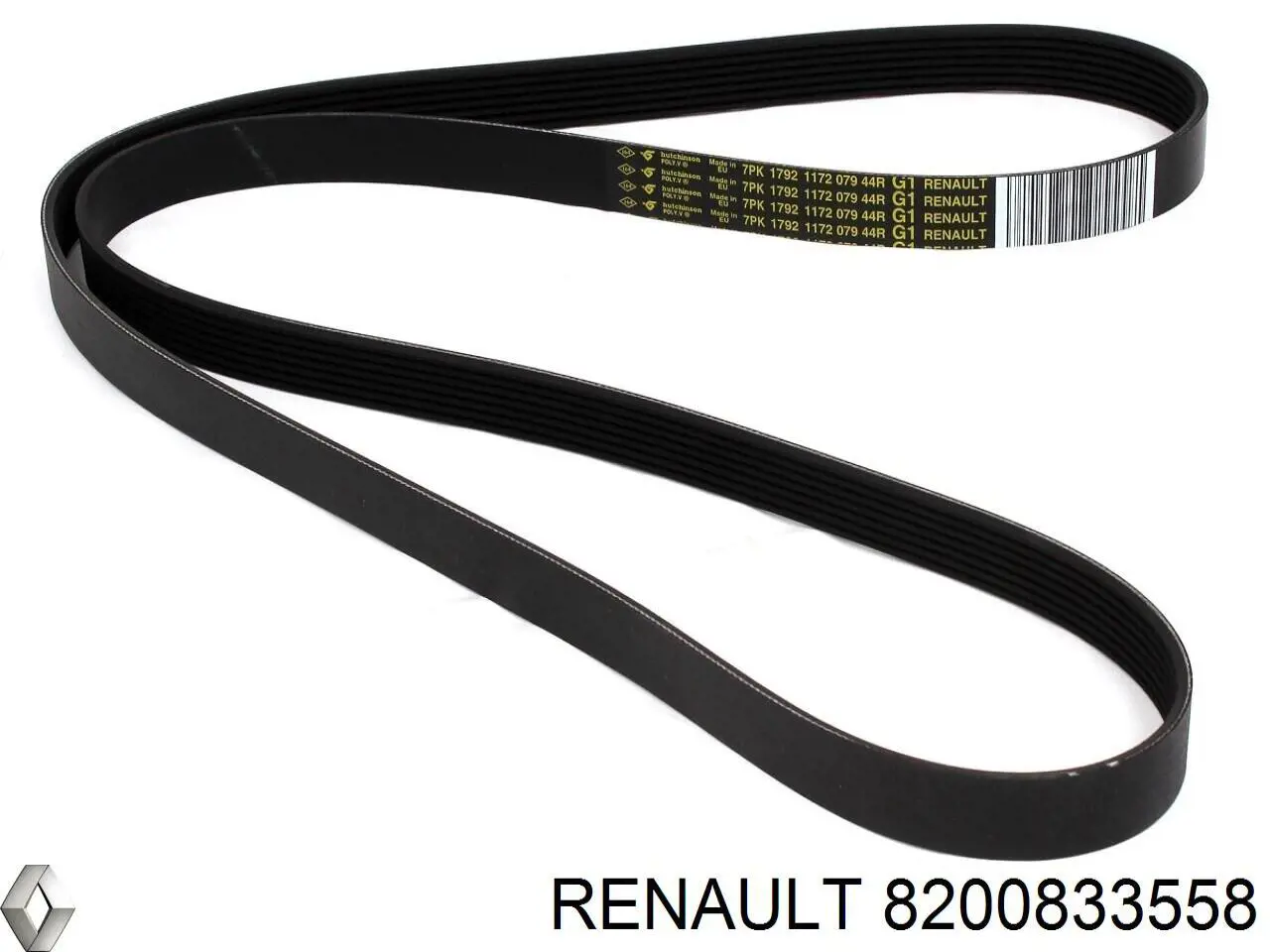 Pas napędowy mechanizmów Renault (RVI) 8200833558 cena, od 20,41 USD