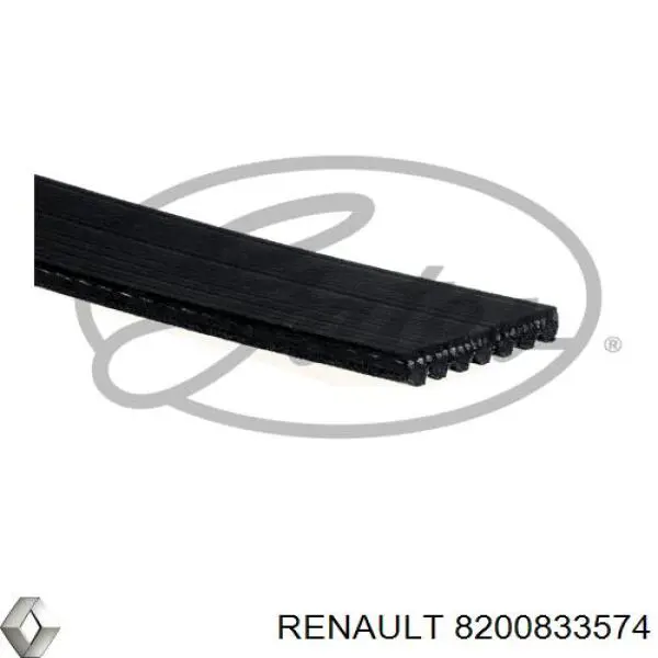 Do koszyka 8200833574 Renault (RVI) Pas napędowy mechanizmów