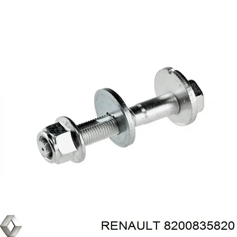 Do koszyka 8200835820 Renault (RVI) Śruba regulacji tylnego wahacza (dla zbieżności), wewnętrzny