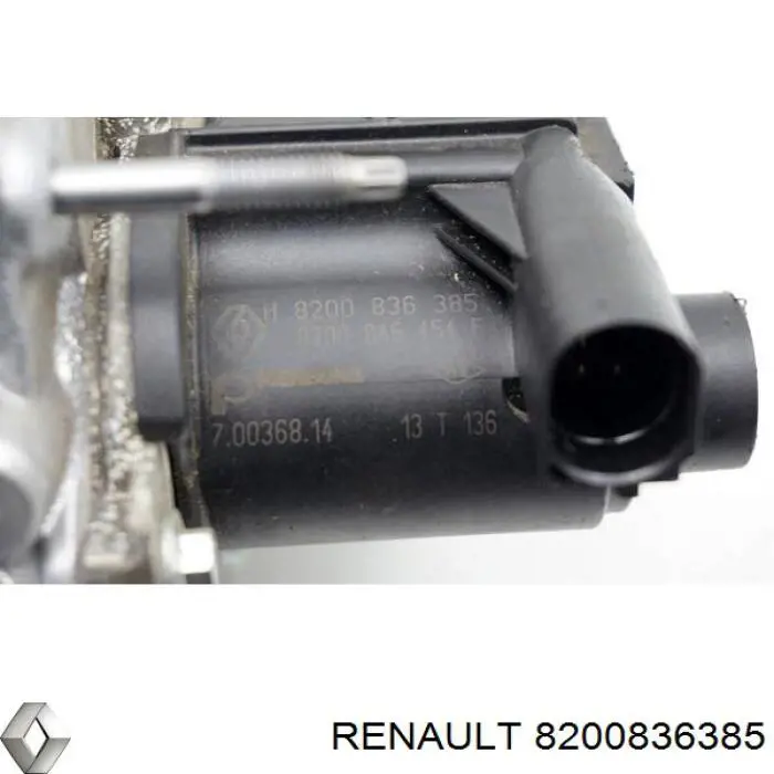 Do koszyka 8200836385 Renault (RVI) Zawór recyrkulacji spalin EGR