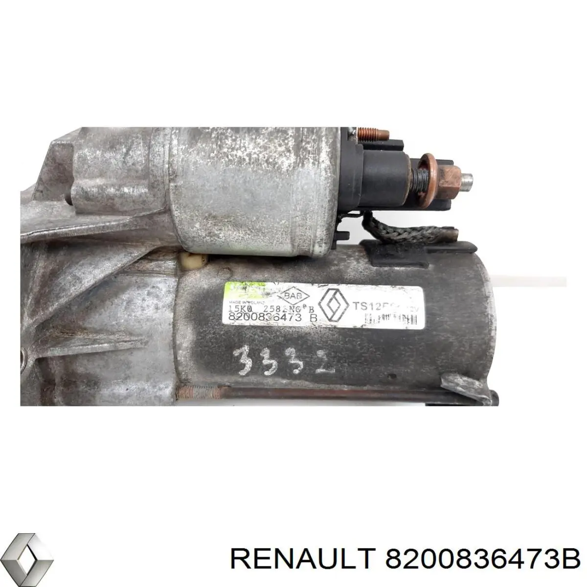 Rozrusznik Renault (RVI) 8200836473B cena, od 56,24 USD