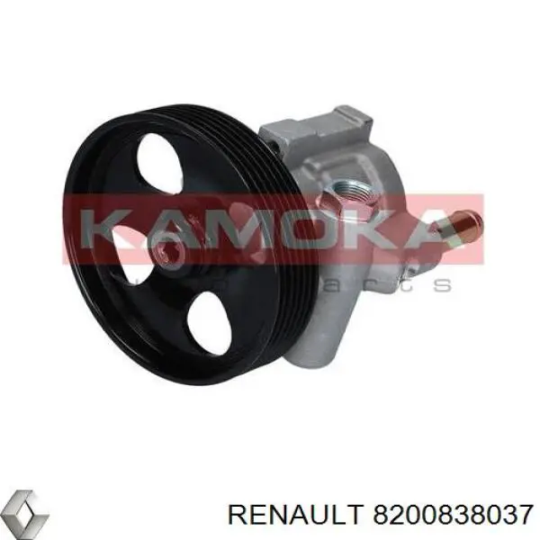 Pompa wspomagania hydraulicznego kierownicy 8200838037 Renault (RVI)