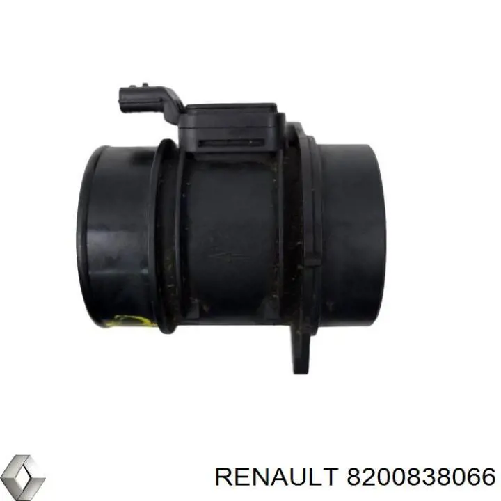 Do koszyka 8200838066 Renault (RVI) Czujnik przepływu powietrza, przepływomierz powietrza M.A.F.