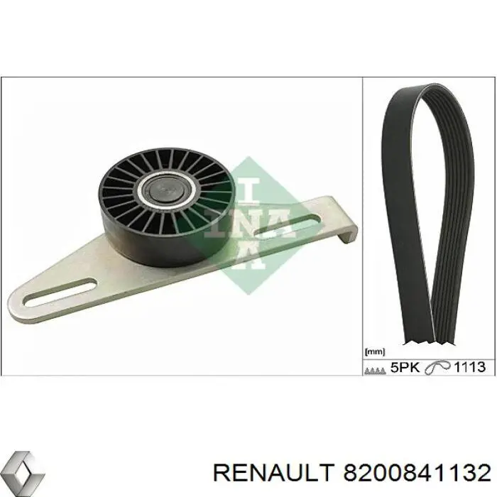Do koszyka 8200841132 Renault (RVI) Pas napędowy mechanizmów
