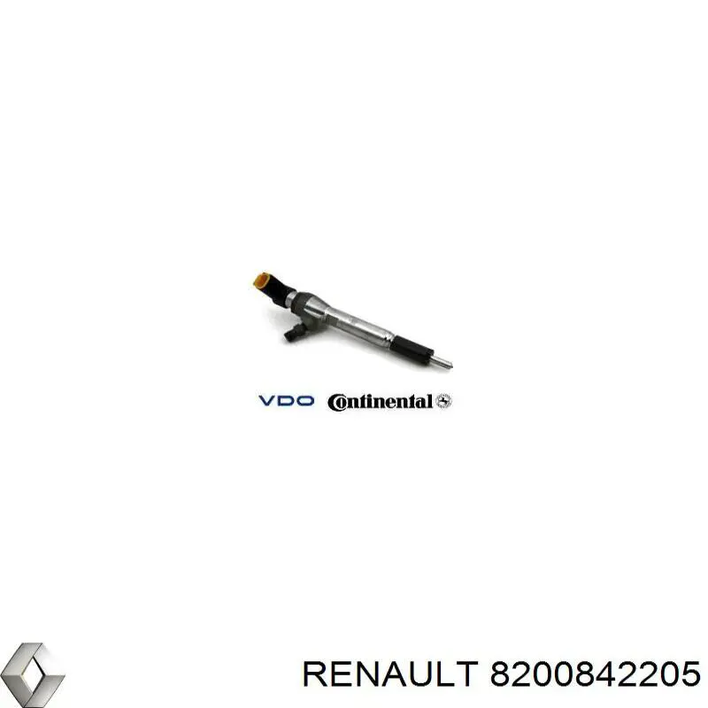 Do koszyka 8200842205 Renault (RVI) Wtryskiwacz paliwa