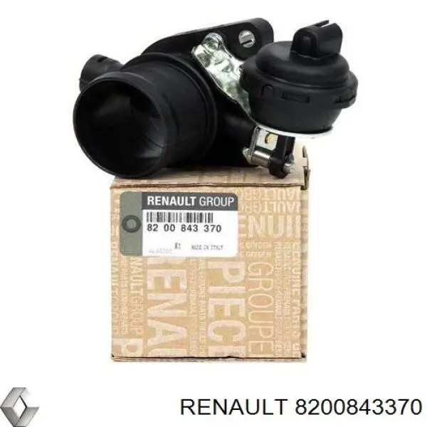 Do koszyka 8200843370 Renault (RVI) Przepustnica, komplet