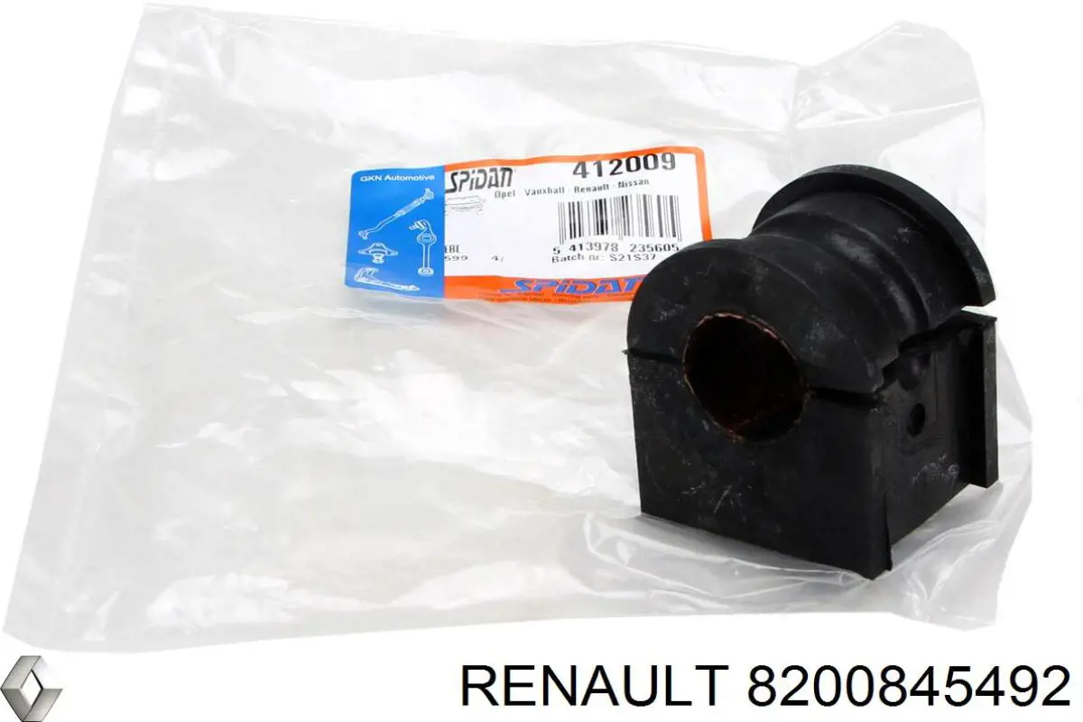 Do koszyka 8200845492 Renault (RVI) Stabilizator przedni