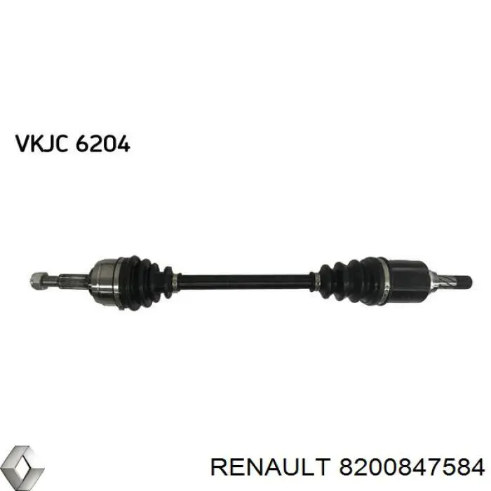8200847584 Renault (RVI) Półoś napędowa przednia lewa